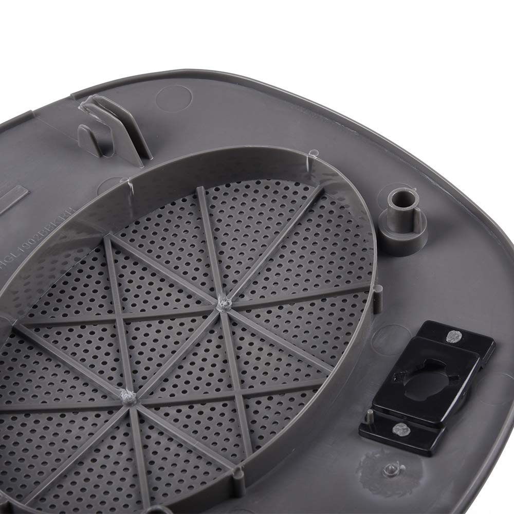 G-Plus Gray Dash Speaker Cover Grille Grill Compatible With Chevy S10 Blazer/Gmc Jimmy Sonoma/Oldsmobile Bravada 1998-2005 Left & Right Side 15046446