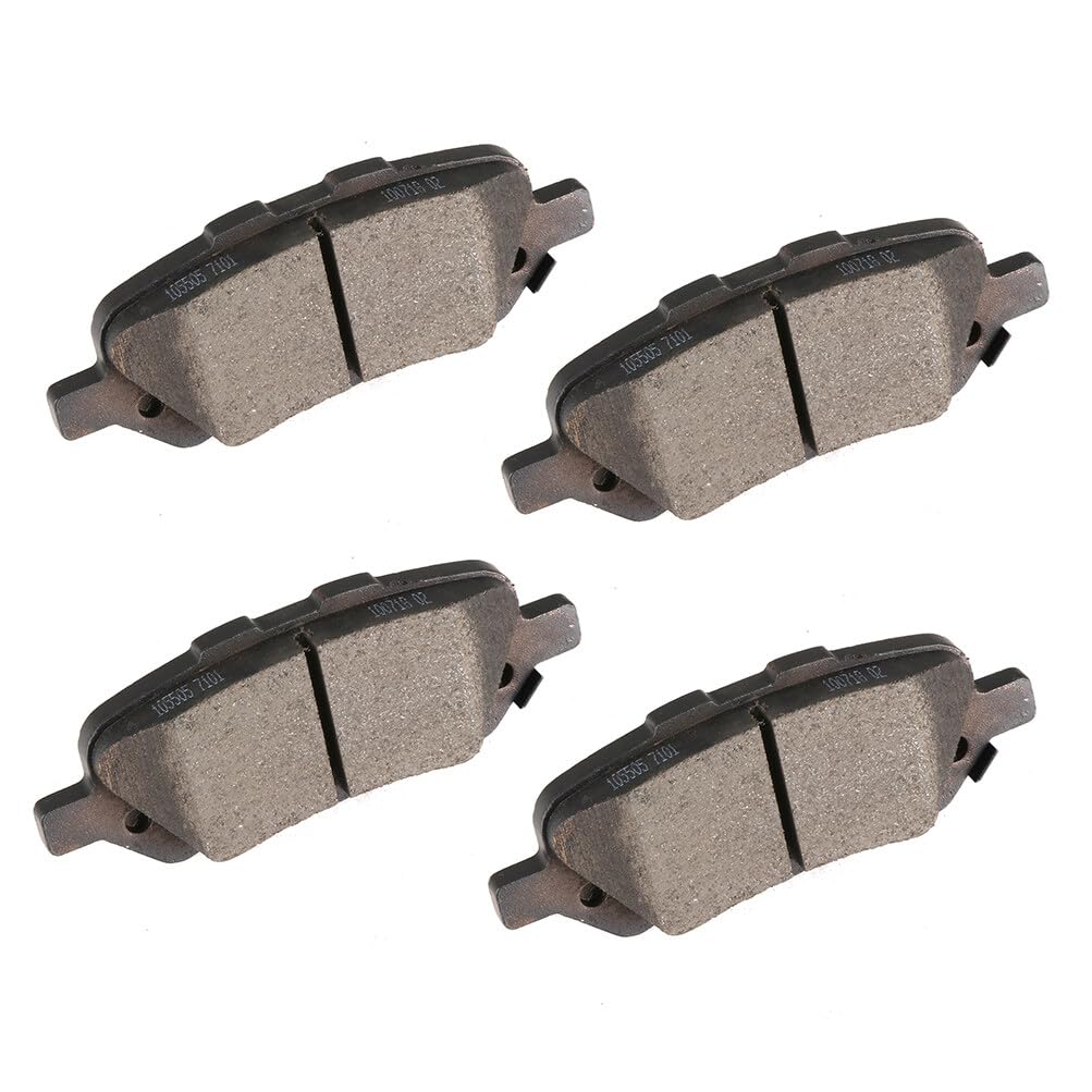 Automuto 4Pcs Rear Ceramic Disc Brake Pads Set D1402 For Toyota Venza 2009-2016