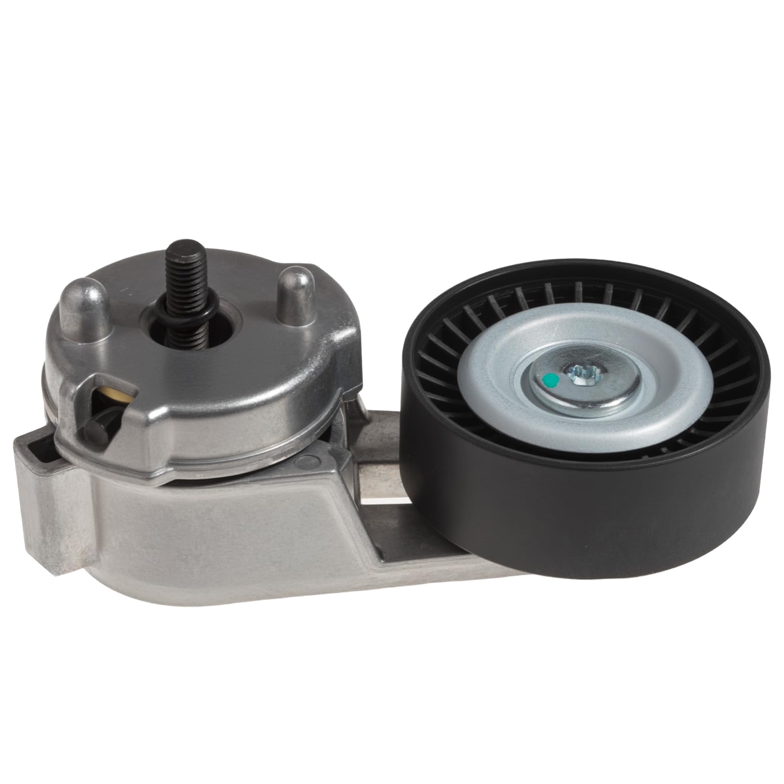 AUQDD 38163 Automatic Belt Tensioner and Pulley Assembly (For 4.0L L6) Fit For 1999 00 01 02 03 2004 Jeep Grand Cherokee /2000-2