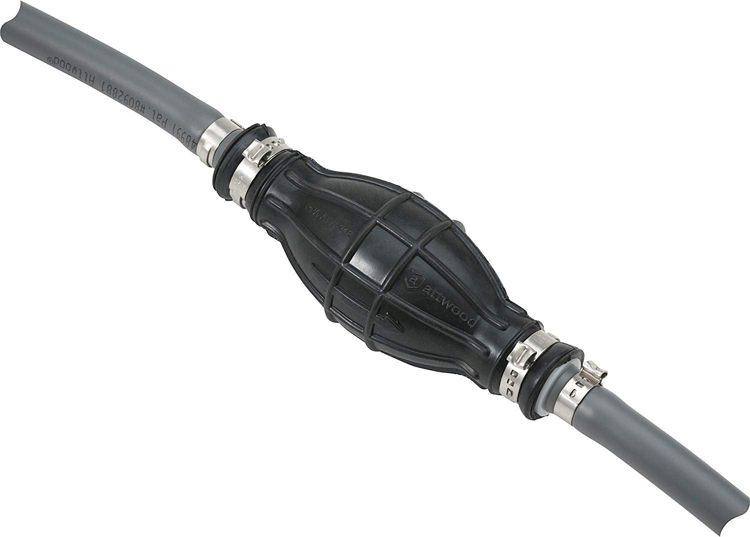 Attwood 93806Yus7 Marine Boat Fuel Line Kit With Universal Sprayless Fuel Connector, 6-Foot X 3/8-Inch - Yamaha
