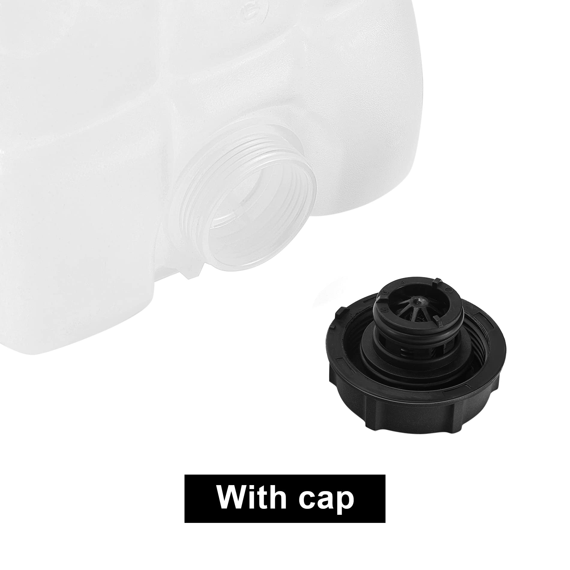 EVIL ENERGY Coolant Reservoir Tank with Cap,Compatible With Ford 2012-2018 Focus 2013-2016 Escape 2013-2018 C-Max, Replacement f