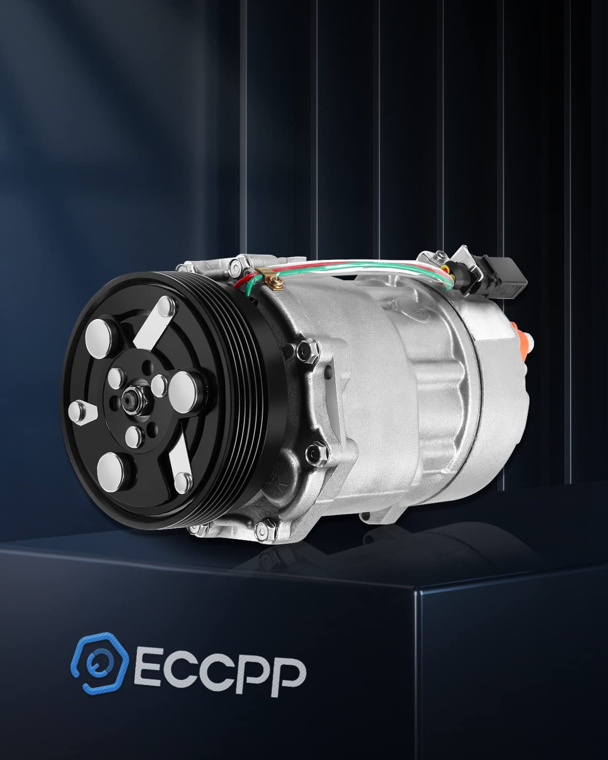 ECCPP A/C Compressor with Clutch 2009-2012 Fit for Dodge Nitro 3.7L 2009-2013 Fit for Jeep Liberty 3.7L AC Compressor