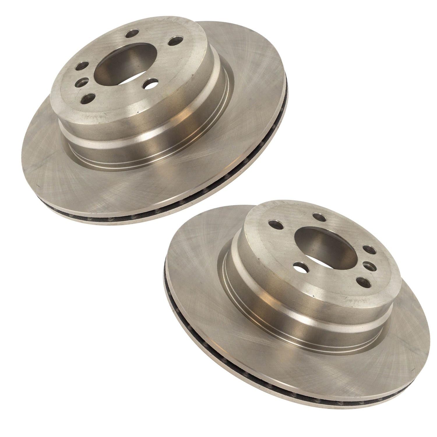 Trq Rear Disc Brake Rotor Kit Pair Set Of 2 Compatible With Bmw X5 X6 Suv Truck New