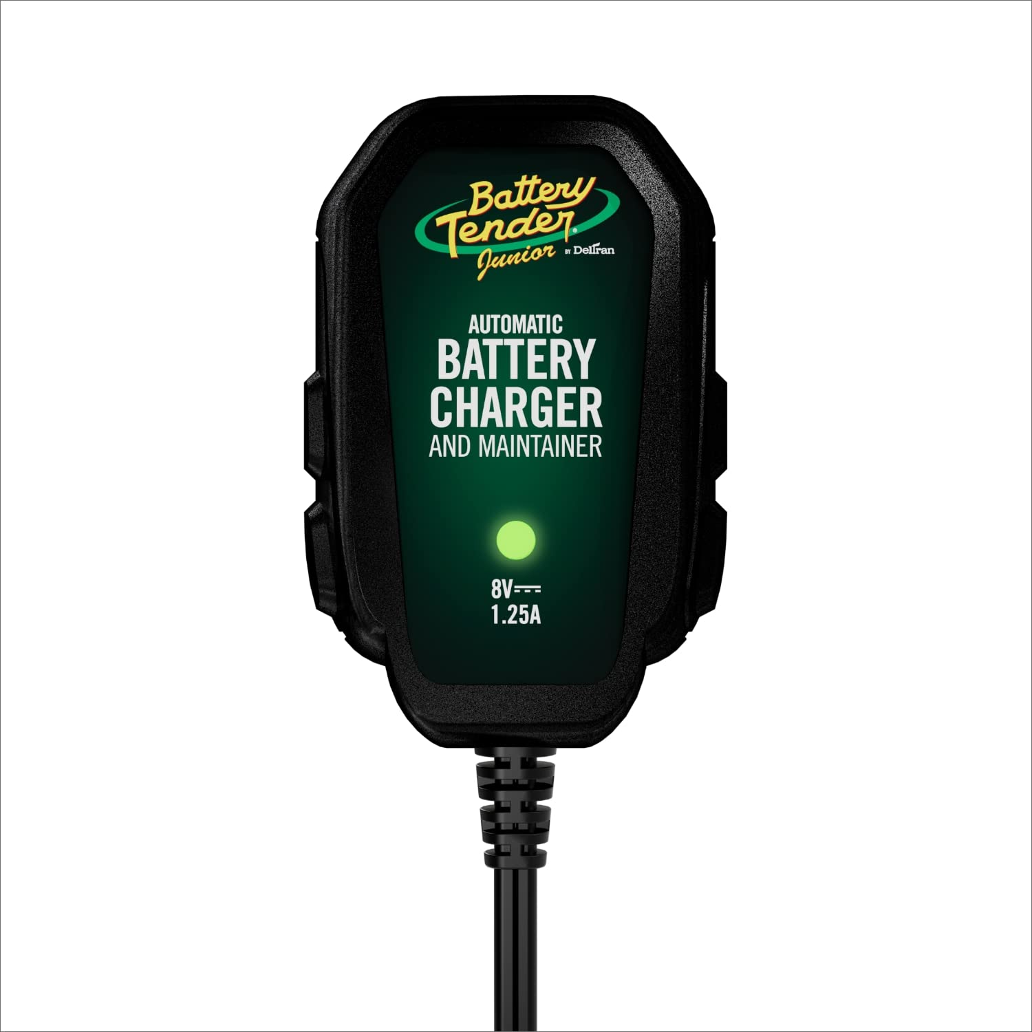 Battery Tender Junior 8V, 1.25 AMP Car Battery Charger and Maintainer: Fully Automatic 8V Automotive Battery Charger for Cars, M