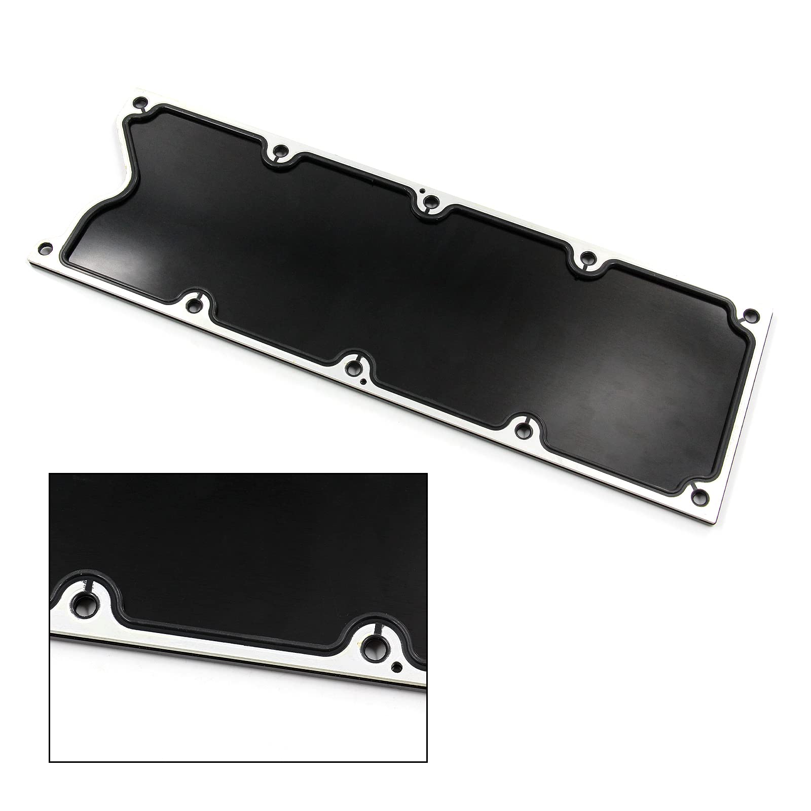 Mscrp Ls Gen 3 Valley Pan Cover Plate With Gasket And Seals Low Profile Compatible With Lsx Ls1 Lm7 Lr4 Lq4 Ls6 L59