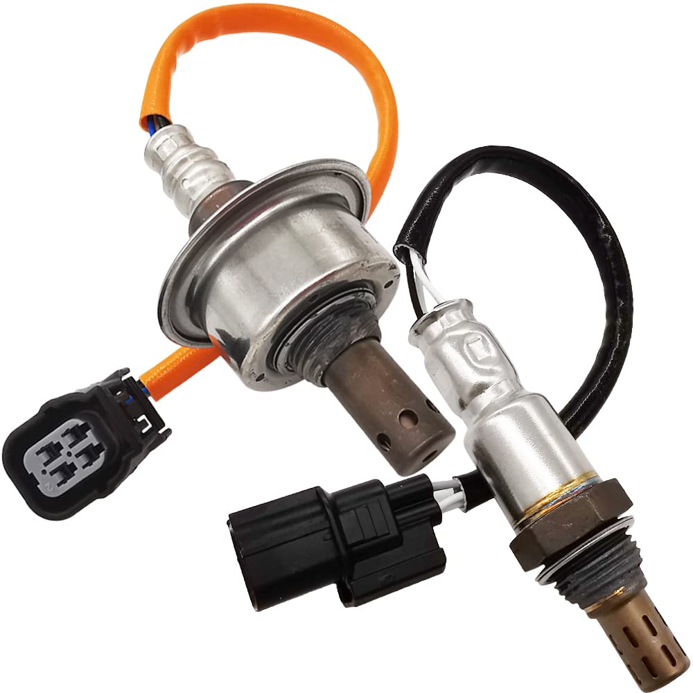 Automotive-Leader 2Pcs Upstream Downstream Oxygen O2 Sensor Replacement For Honda Civic 1.8L 2007 2008 2009 2010 2011 234-9124 234-4350 36531-Rna-J01 36532-Rna-A01