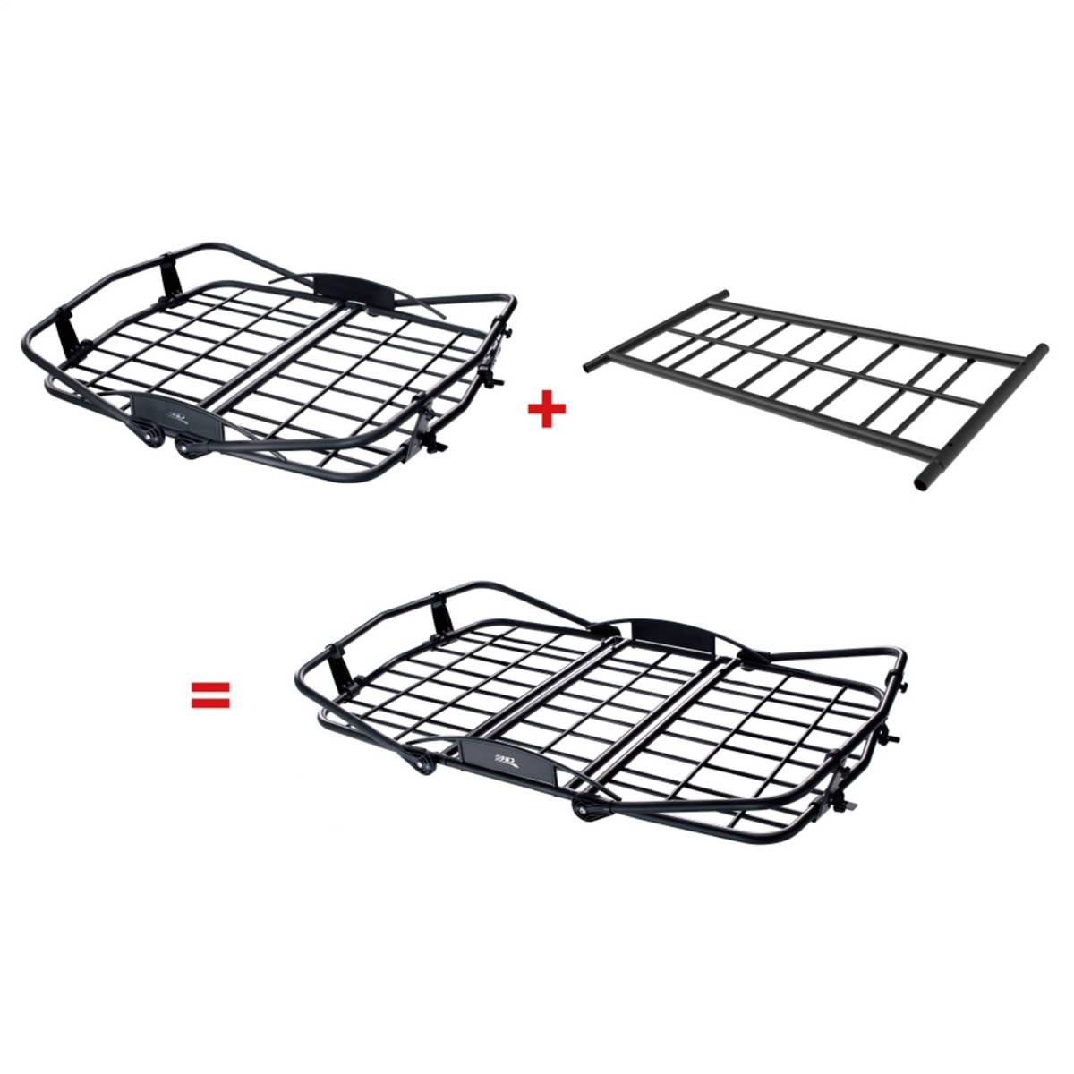 3D Universal Roof Basket Extension Large 22.04'' X 1.38'' X 39.30''