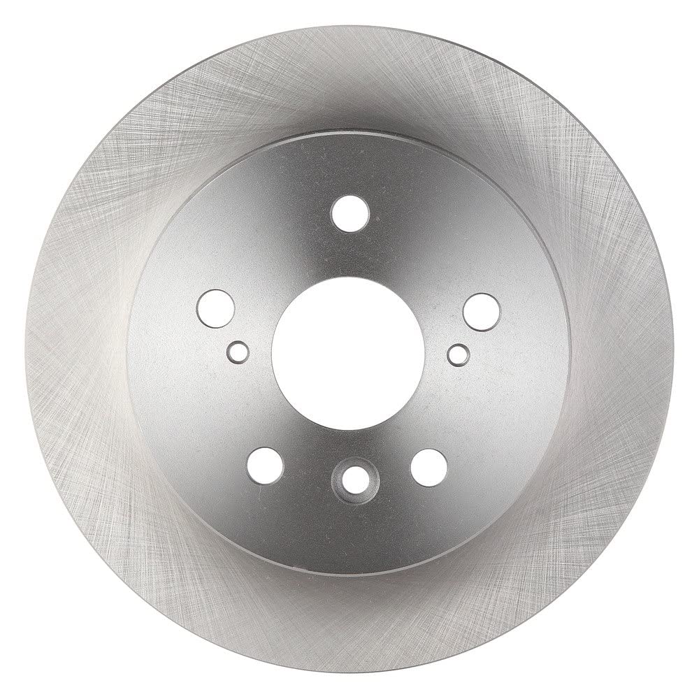 Trq Rear Brake Rotors Set Solid Compatible With 2007-2012 Lexus Es350 2008-2012 Toyota Avalon 2007-2011 Camry