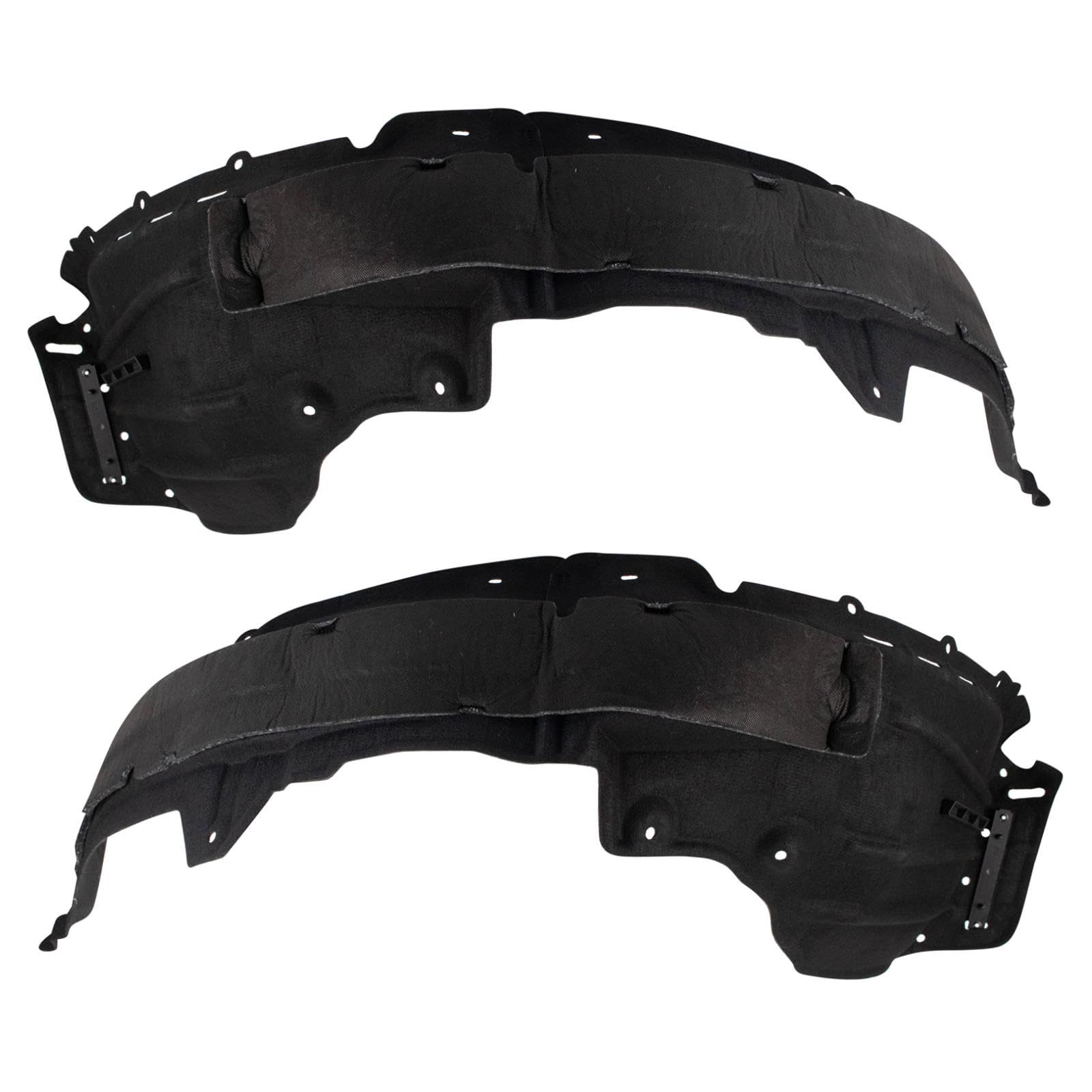 Trq Inner Fender Liner Set Compatible With 2018-2019 Lexus Nx300 Nx300H Lx1248139 Lx1249139