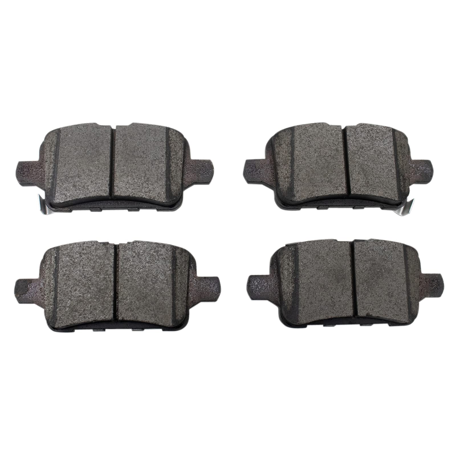 TRQ Rear Brake Pads Ceramic Compatible with 2017-2019 Buick LaCrosse 2018-2019 Regal Sportback Regal TourX 2018-2022 Chevrolet E