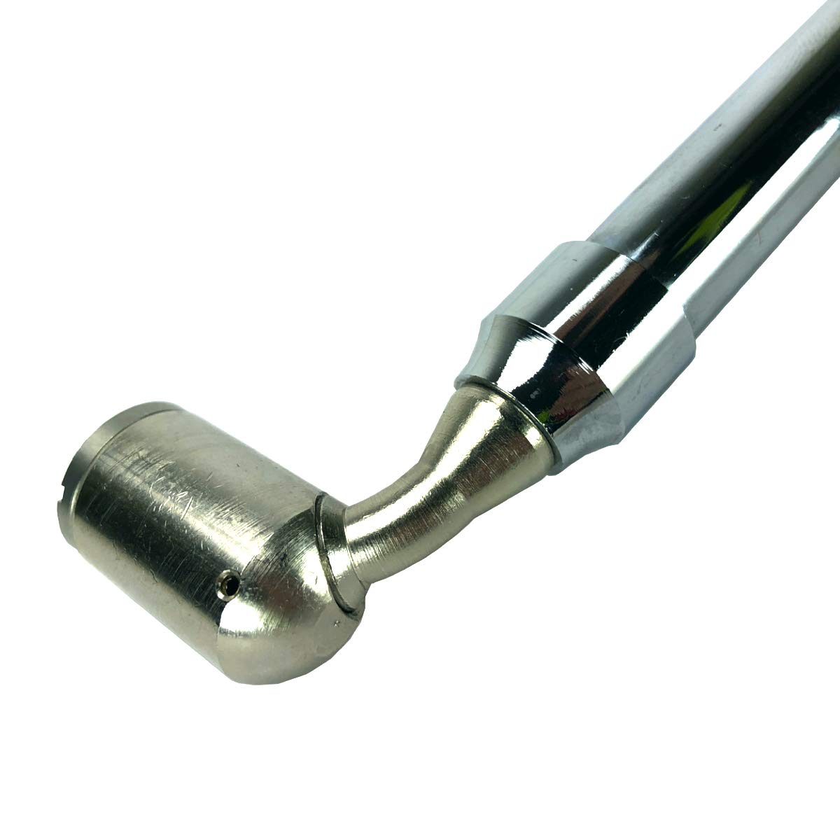 Haltec GA-255 Large Bore Swivel Foot Air Gauge, 360° Swivel, 10-150 psi, Durable Rubber Construction