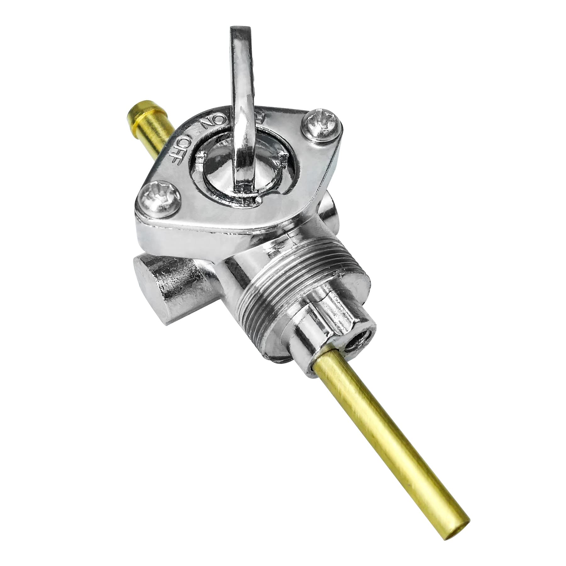 Fuel Petcock Valve Switch Fit For Harley Sportster Big Twin And Custom Tanks 1975-2006 Replace 62168-81 62167-81 62163-75 011401