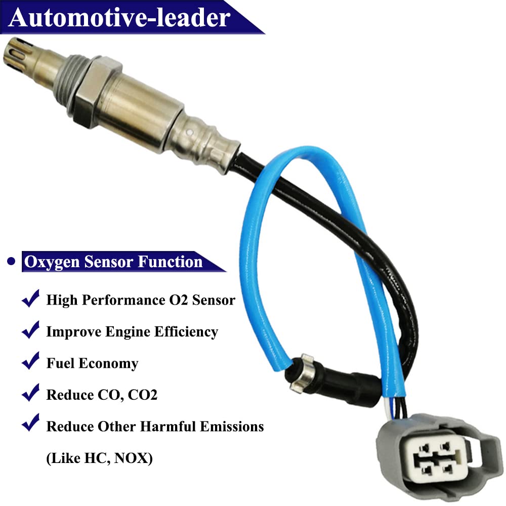 Automotive-leader 2Pcs 234-9040+234-4797 O2 Oxygen Sensor Upstream Sensor 1 Downstream Sensor 2 for 2003 2004 2005 2006 2007 Hon