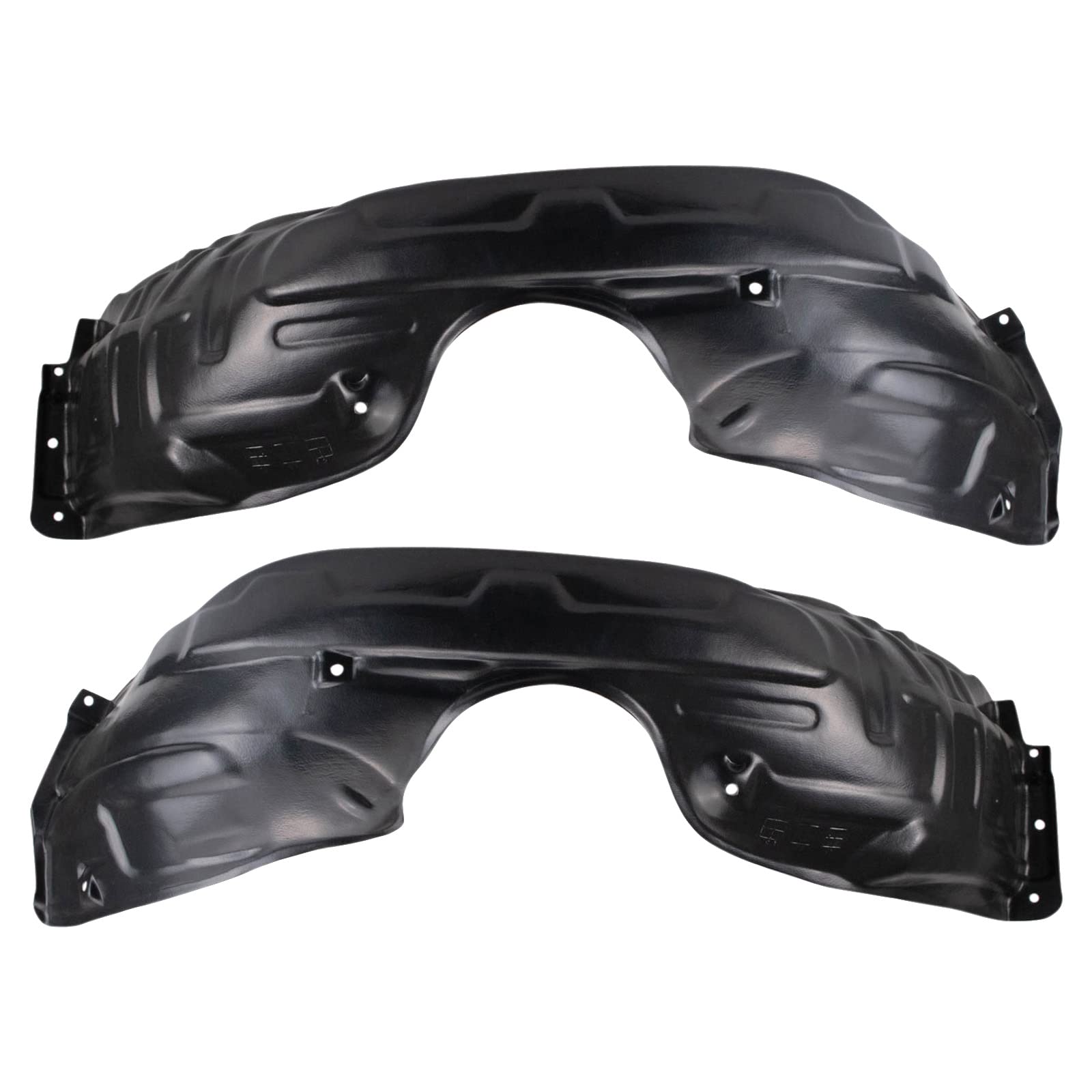 Trq Inner Fender Liner Set Compatible With 2002-2003 Lexus Es300 2004-2006 Es330 Lx1250111 Lx1251111