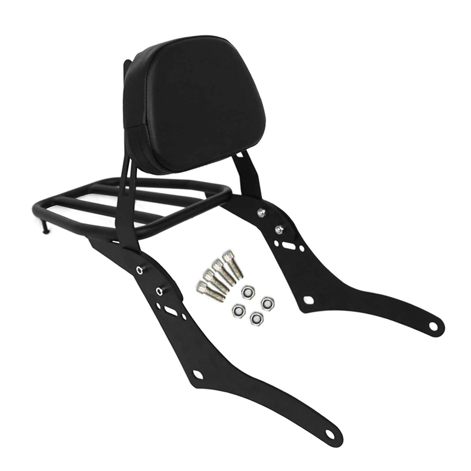 Worldmotop Motorcycle Sissy Bar Backrest Rear Passenger Seat Replacement For Honda Cmx 500 Rebel Cmx 300 Cmx500 2017-2023 Detach