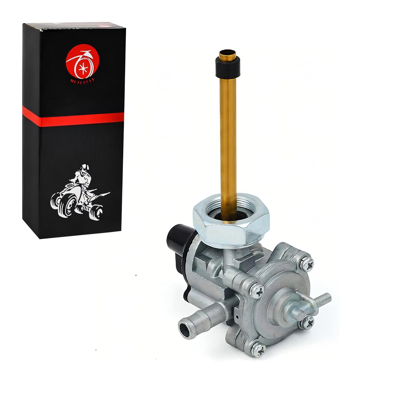 Moto1988 Fuel Valve Switch Petcock And Gas Oil Fuel Filter Fit For Honda Vtx 1300 C R S T 2004-2009 16950-Mem-674