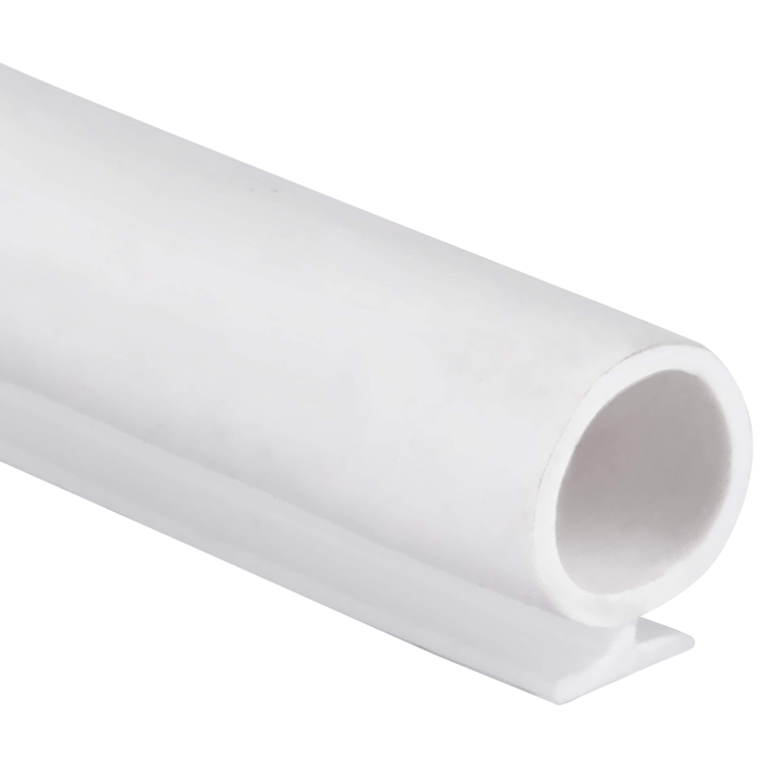 T-Slot Mount Window Weatherstrip Seal 5/16' Bulb Bubble For 3/16' Slot Receptacle 3 Colors & 5 Length Options (17', White)