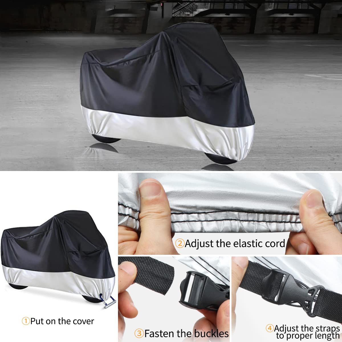 URLWALL Motorcycle Dirt Bike Cover - Waterproof, Durable, for Ultra Bee, Includes Storage Bag & Safety Lock Holes, Model ET22083052
