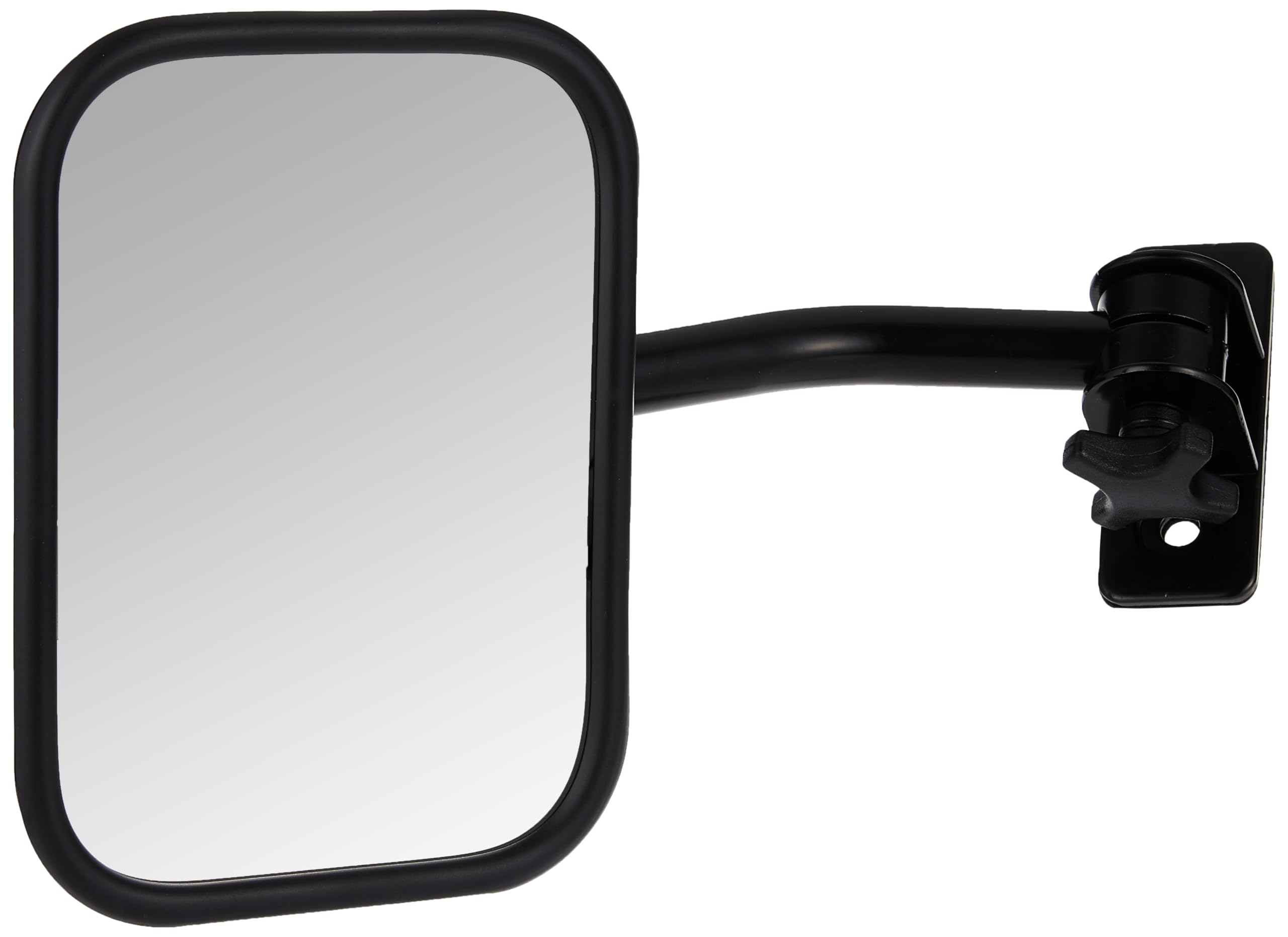 Rugged Ridge | Quick Release Mirror Kit, Rectangular, Black | 11025.12 | Fits 1997-2018 Jeep Wrangler TJ/JK