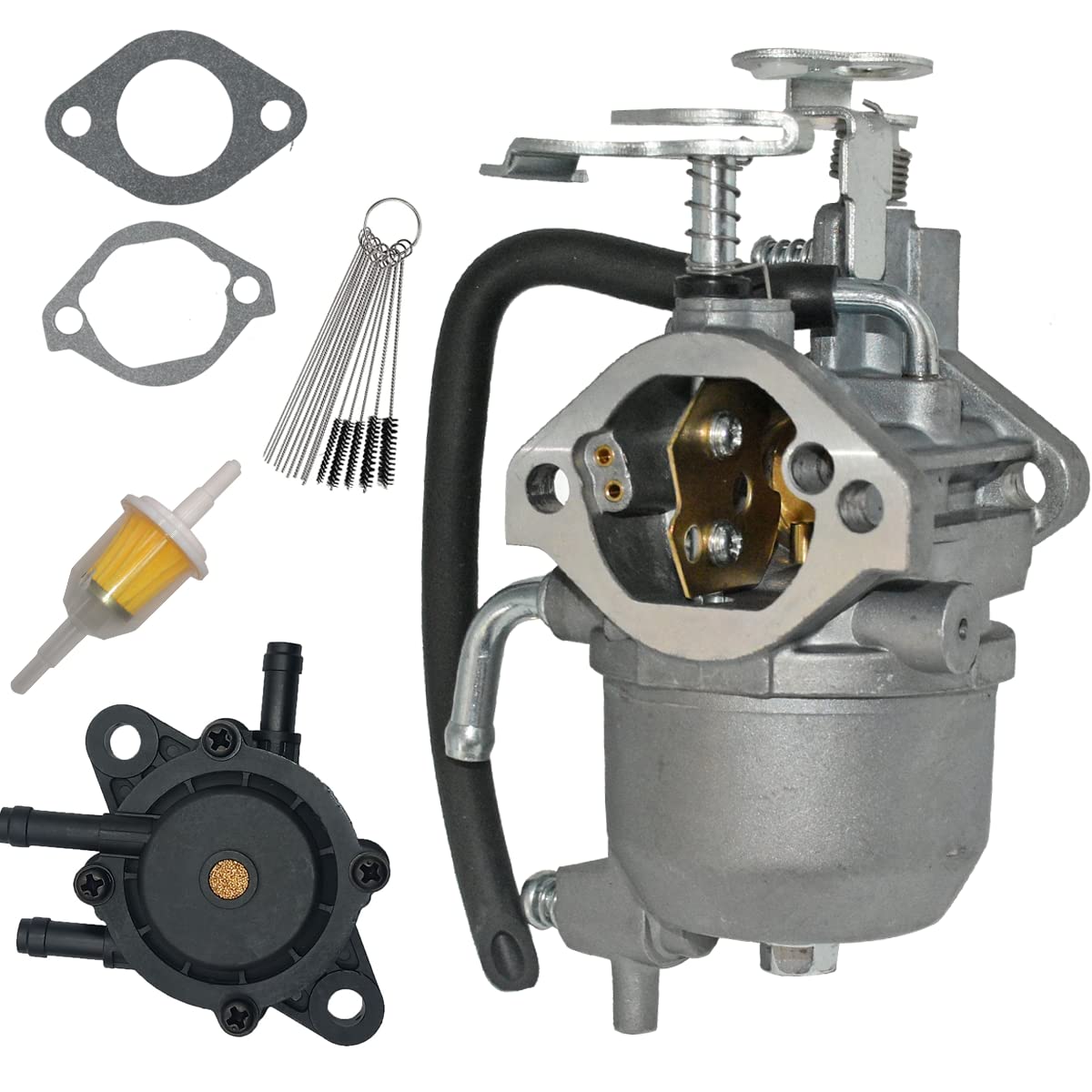 Cylinman Carburetor Fit For Kawasaki Mule 600 610 Sx Xc Sc 4X4 Kaf400 Kaf400B Kaf400A Kaf400C Kaf400E Kaf400D Carb With Fuel Pum
