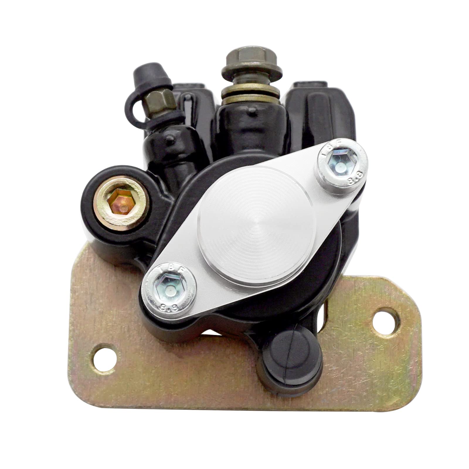 M Mati Rear Brake Caliper Without Parking Brake For Honda Trx250X Trx300Ex Trx300X Fourtrax Sportrax With Bracket & Brake Pads 4