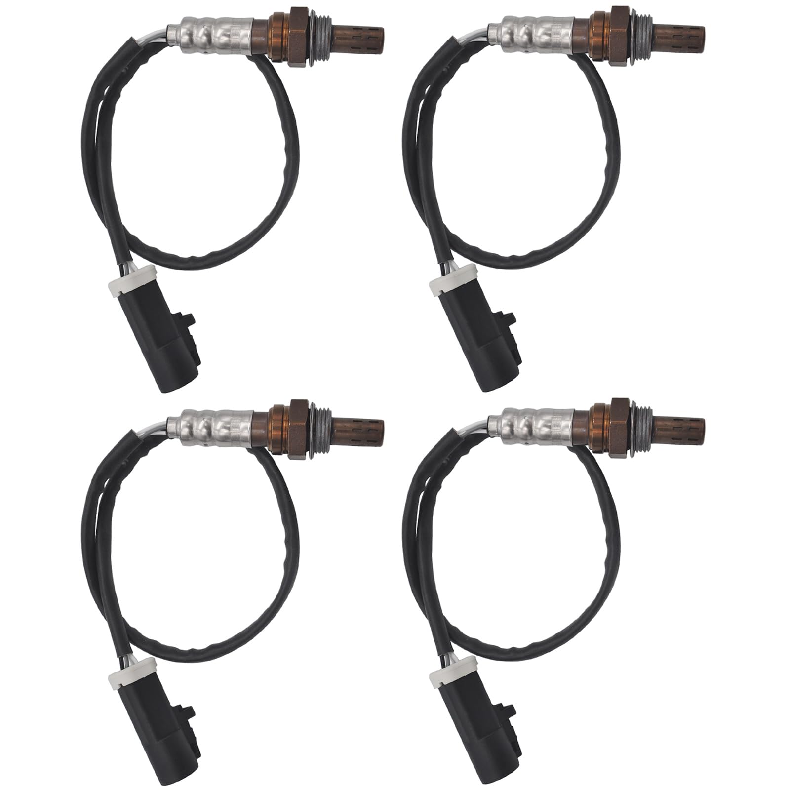 Oyeauto Oxygen O2 Sensor Upstream & Downstream 4Pcs Compatible With Ford Jaguar Lincoln Mazda Mercury 15716 15717 15718 15719