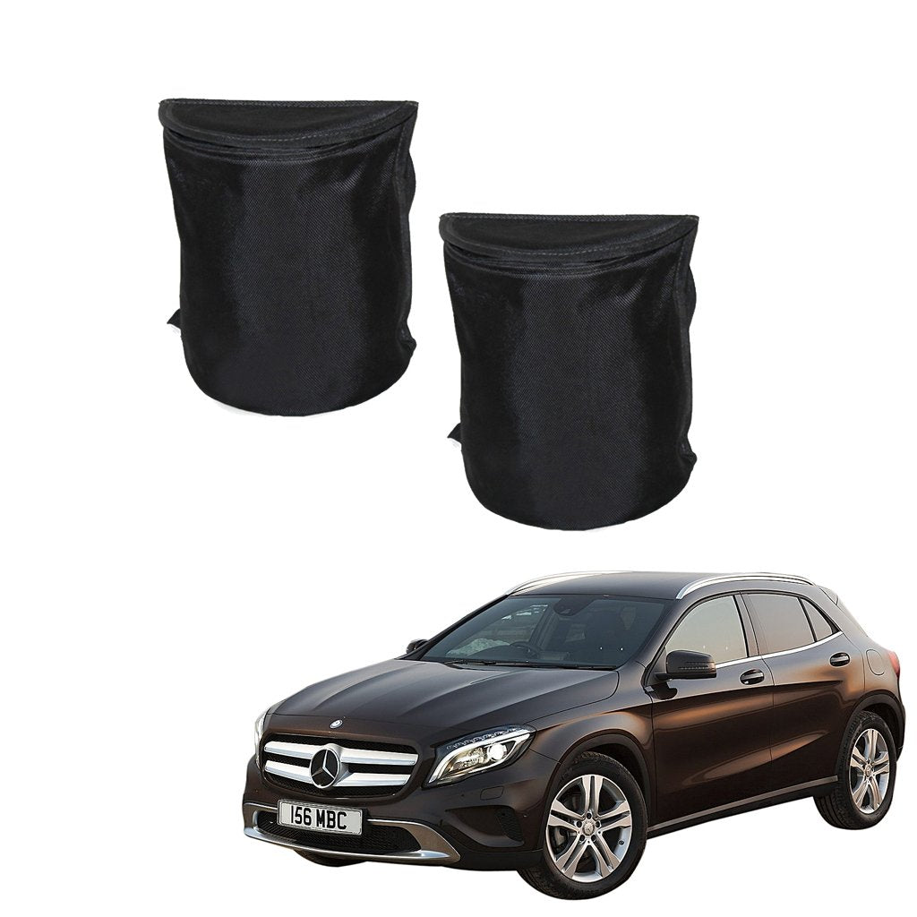 Kozdiko Semi Cylindrical Car Dustbin Set of 2 Pcs for GLAClass
