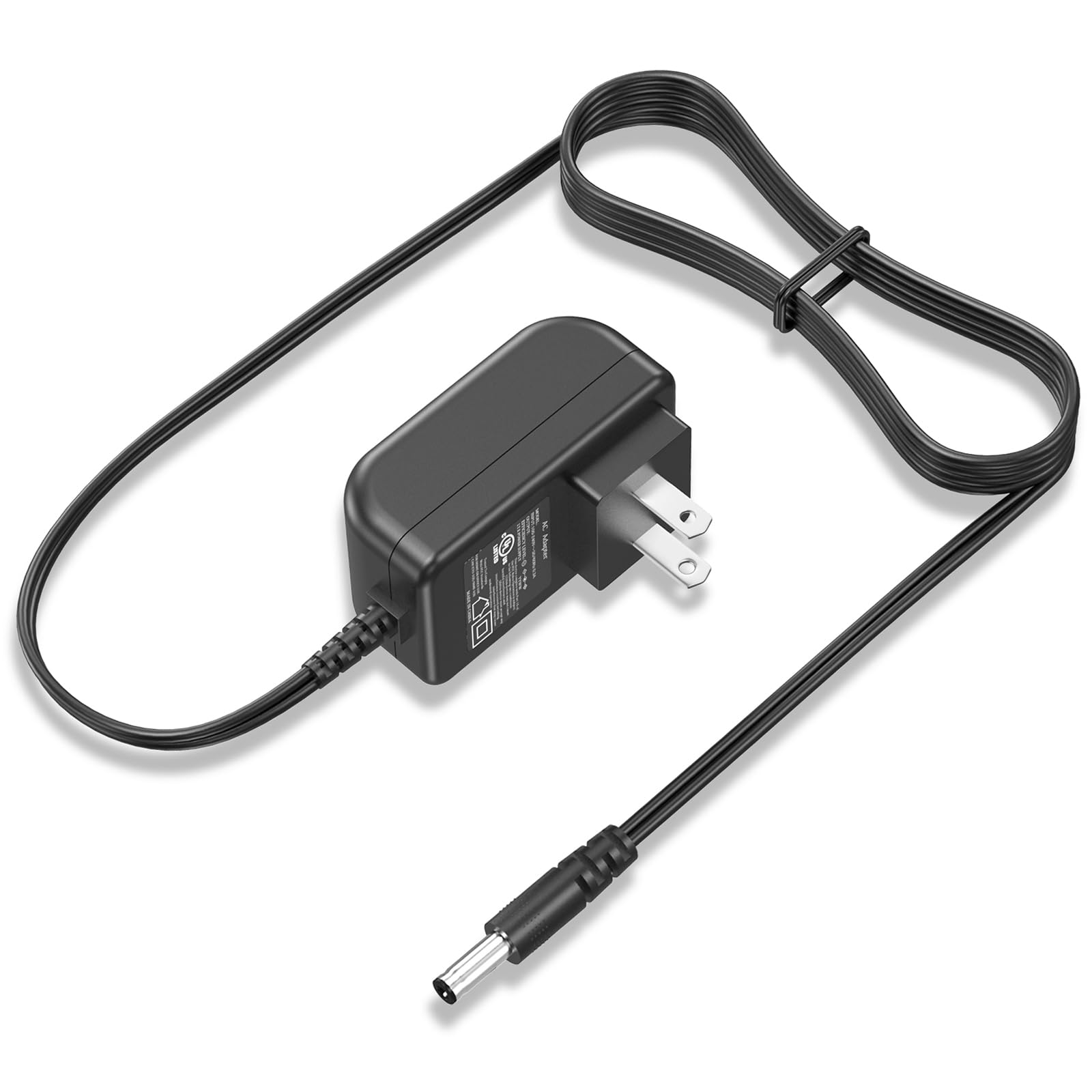 Ul Listed Power Cord For Stanley Fatmax 700 Peak 350 Charger For 300 450 600 500 J3509 J7Csr J5Cp J7Cs Jump Starter Ac/Dc Adapter Compatible With Wagan 2354 2355 2464 2509 2595 Adaptor