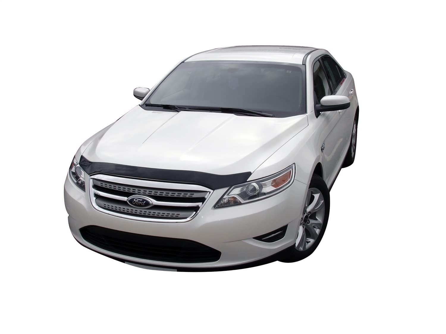 Auto Ventshade [Avs] Aeroskin Hood Protector | Fits 2010 - 2012 Ford Taurus | Low Profile Deflector / Bug Shield - 1 Pc., Smoke | 322020