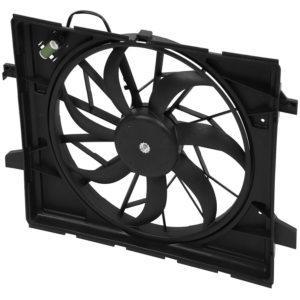 SCITOO 622660 Radiator Cooling Fan Compatible for 2011-2019 for Dodge Durango 3.6L 2011-2015 for Dodge Durango 5.7L 2011-2019 fo