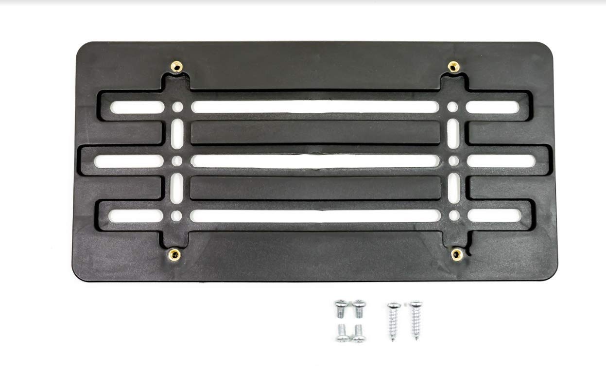 4 Front Bumper License Plate Tag Holder Mount Mounting Relocator Adapter Kit Bracket For Honda (All Models) Quantity Discount(9.