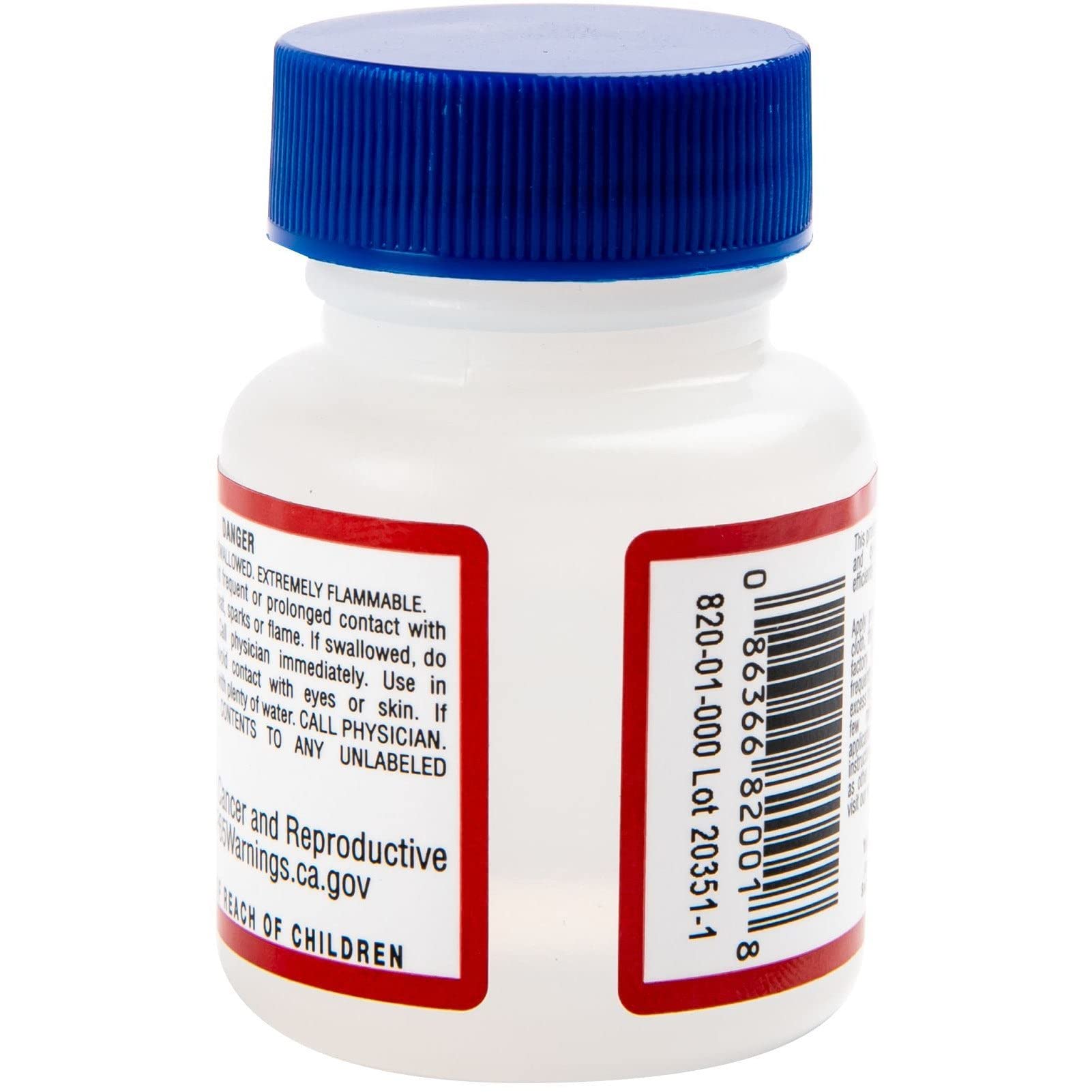 Angelus Leather Preparer Cleaner - 1oz Clear Solution, Model 820-01-000 for Optimal Leather Care