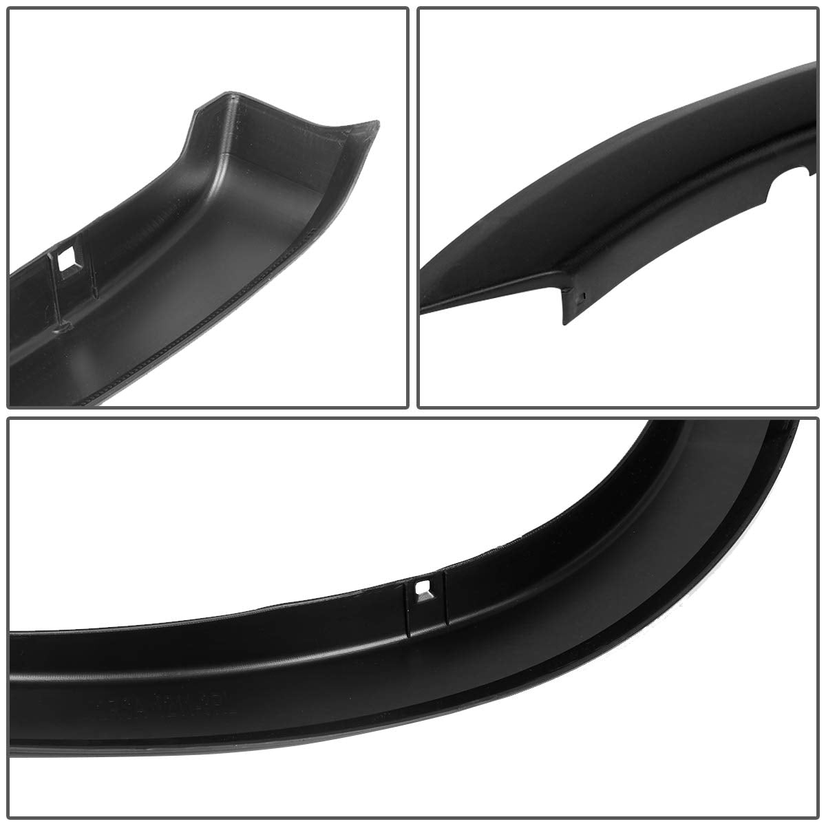 Auto Dynasty 4 Pcs Set OE Style Wheel Cover Fender Flares Compatible with 99-04 Ford F250/F350 Super Duty Styleside