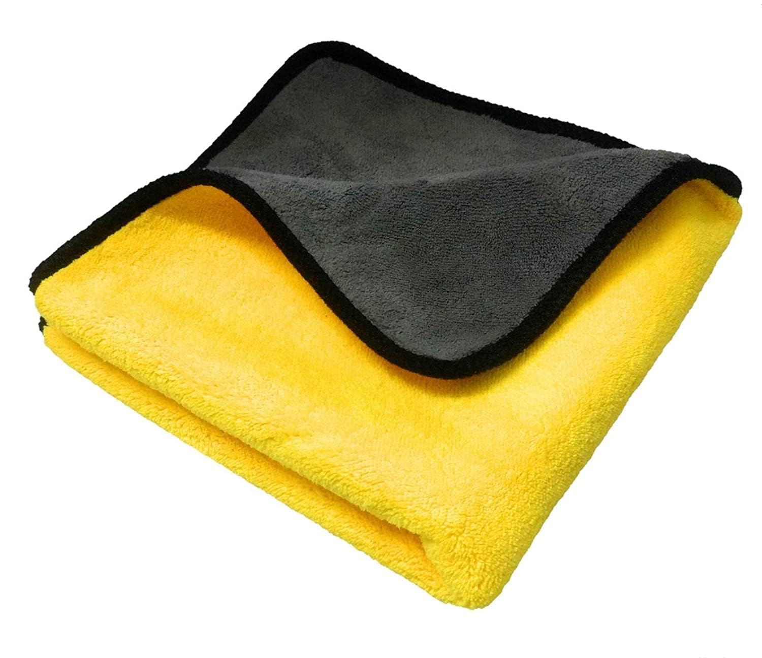 Microfiber Towel for Car Cleaning & Detailing  DualSided, Extra Thick Plush Cloth (40cm x 30cm)