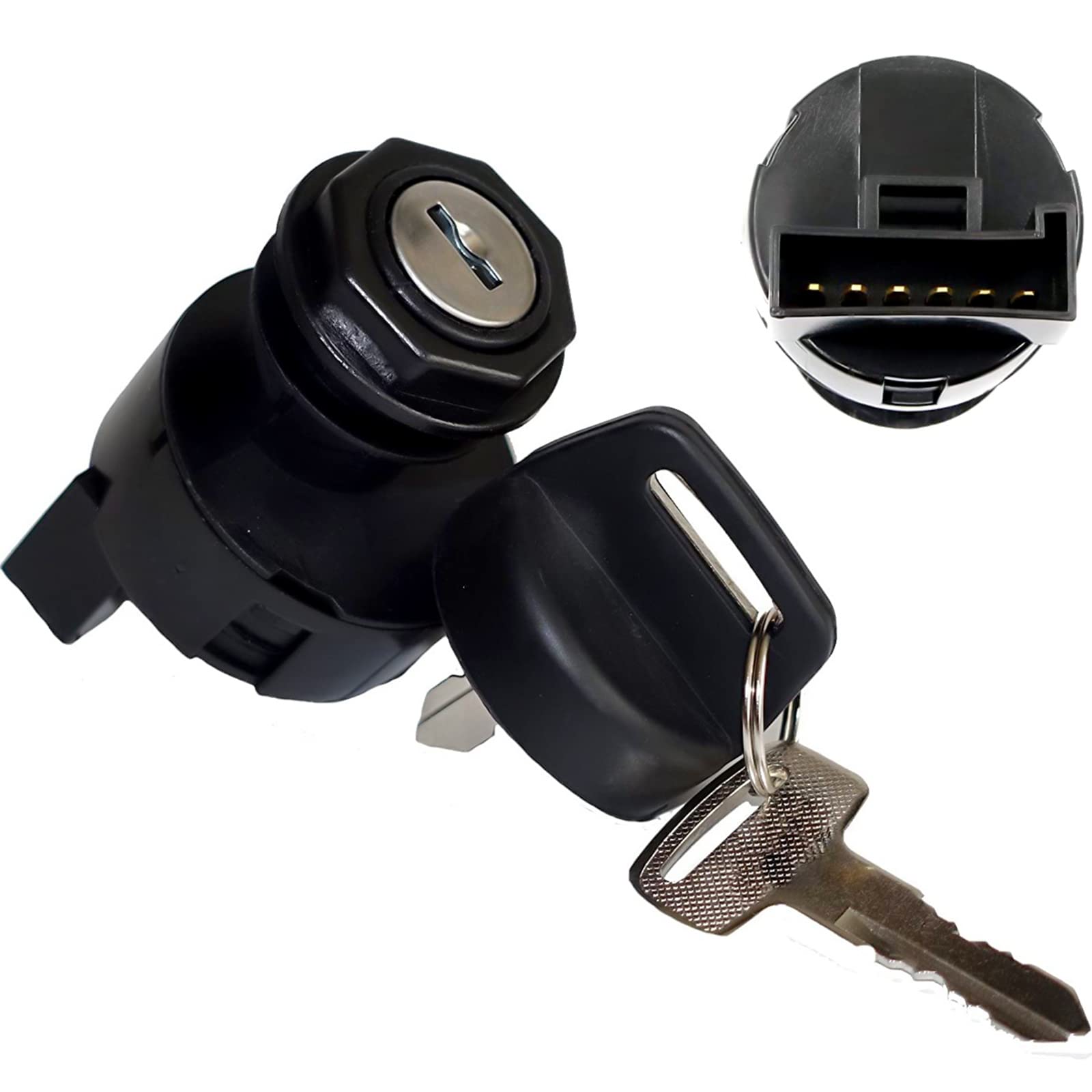 Procompany Ignition Key Switch Compatible With Polaris Sportsman 500 Ho 4X4 2008-2012 Rzr 800 S Efi 2014 Ranger 500 700 900 1000