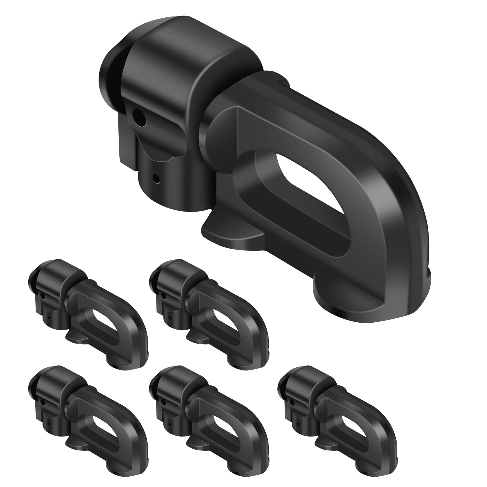 L-Track Double Stud Tie Down Fitting | Used with L Track Rail for Truck Bed,Trailer Cargo Control,Pickup,RV,ATV,Bearing 5000LBS 