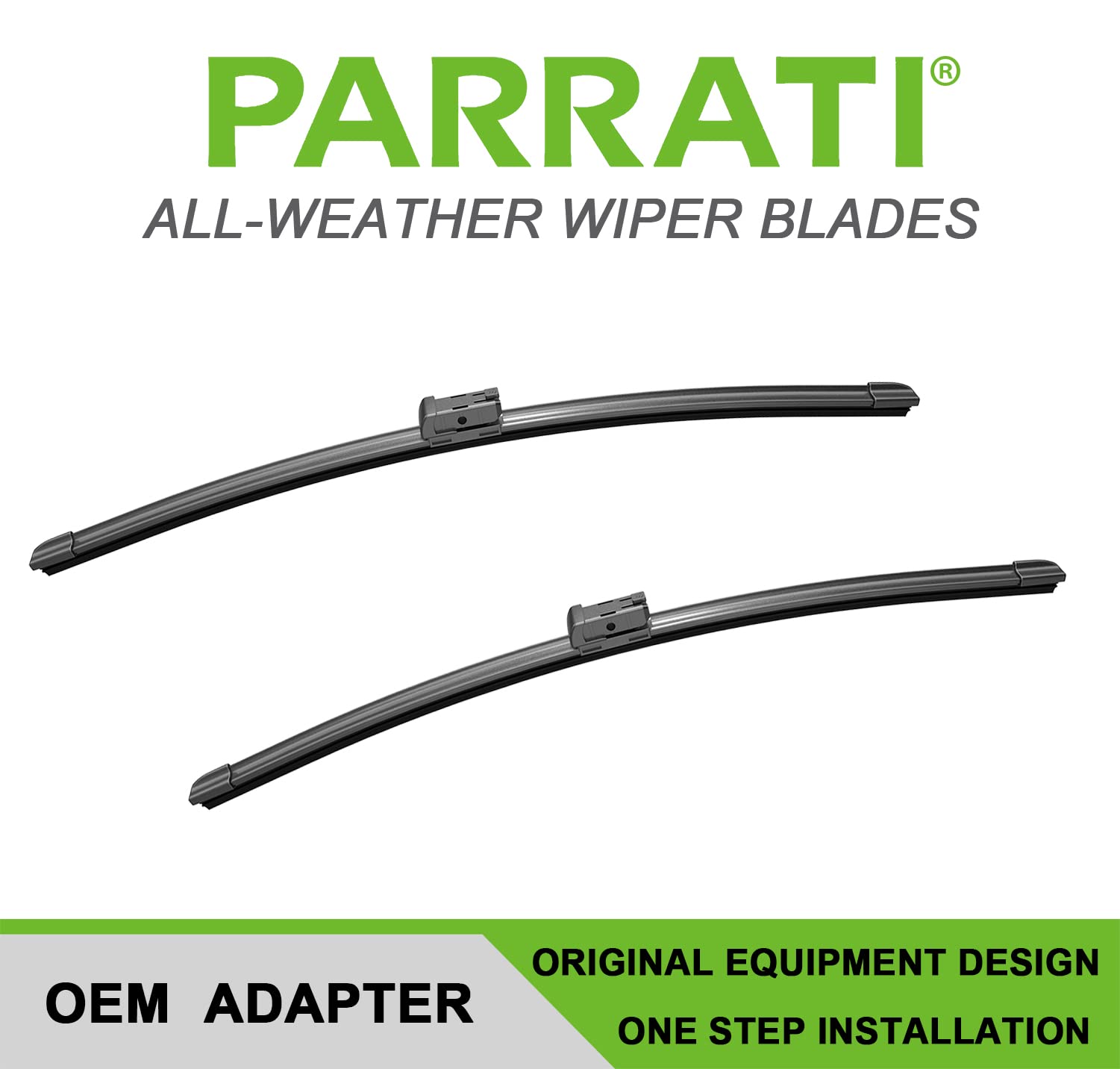 Parrati High Performance Premium All-Season Automotive Windshield Wipers With Rear Wiper Blades Replacement For 2014-2015 Chevro