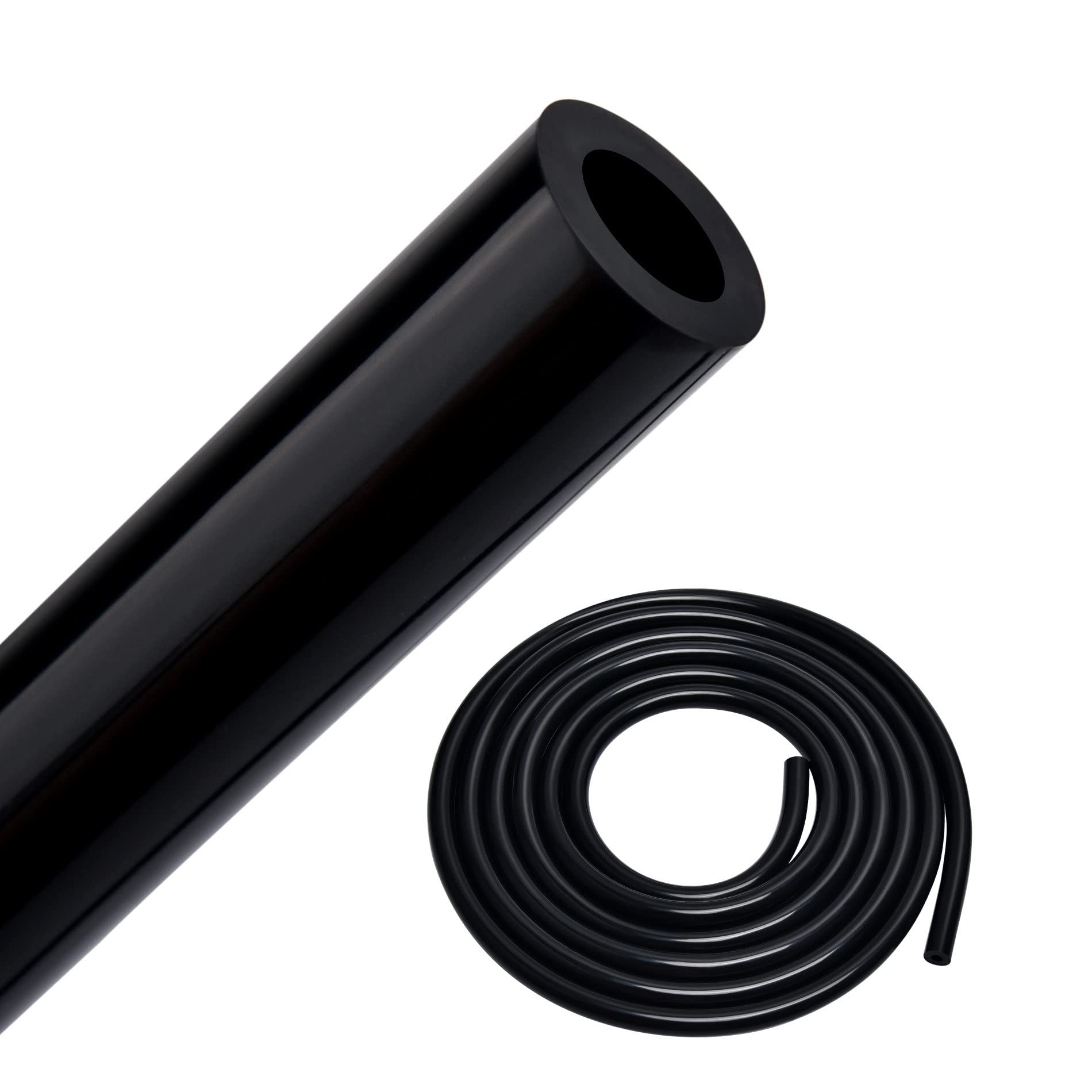 EVIL ENERGY 3/8 Silicone Vacuum Tubing Hose Line 5FT 130PSI Max Pressure Black (10mm ID)