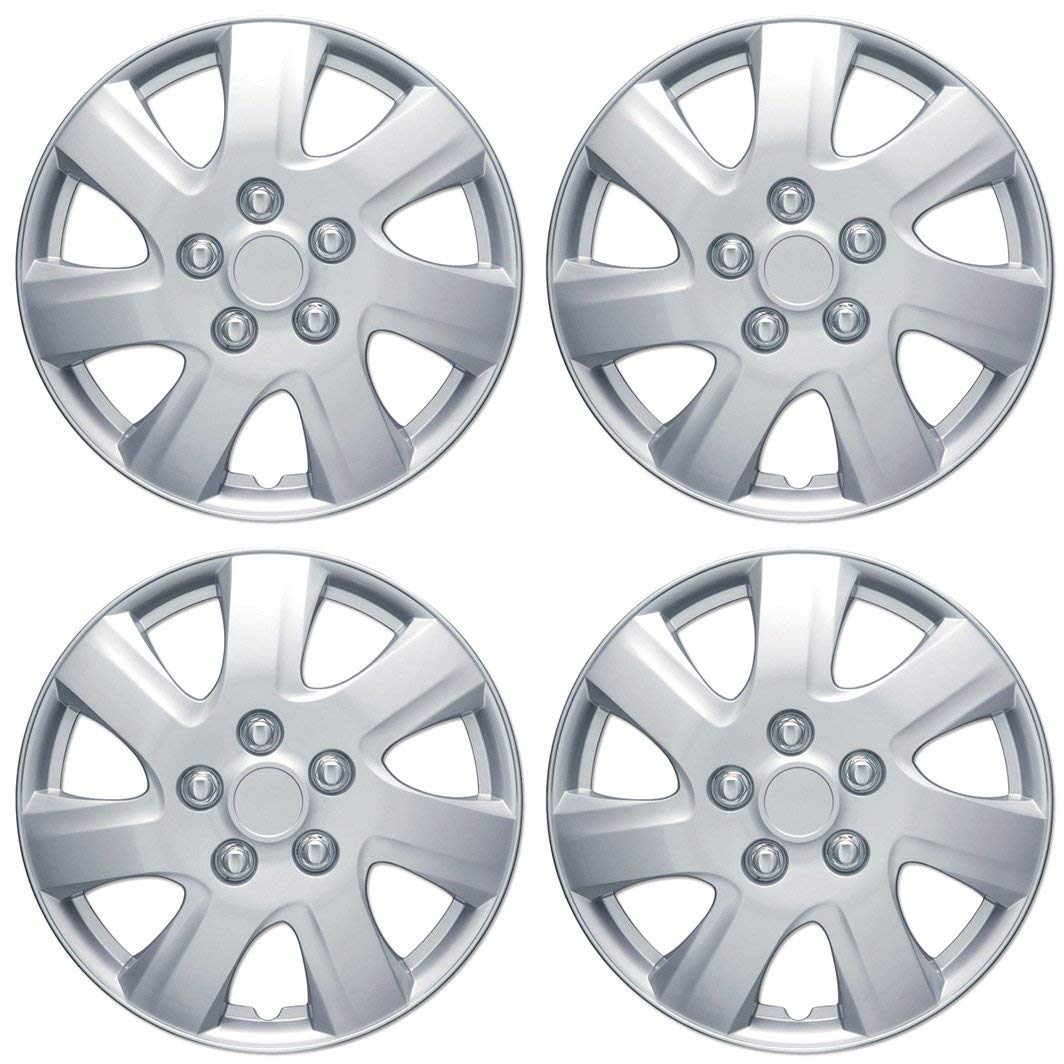 Bdk Hubcaps Wheel Covers For Toyota Camry 16 Inch Hubcaps Set Of 4, Snap-On Direct Oem Replacement For Toyota Camry Hubcaps 16 I