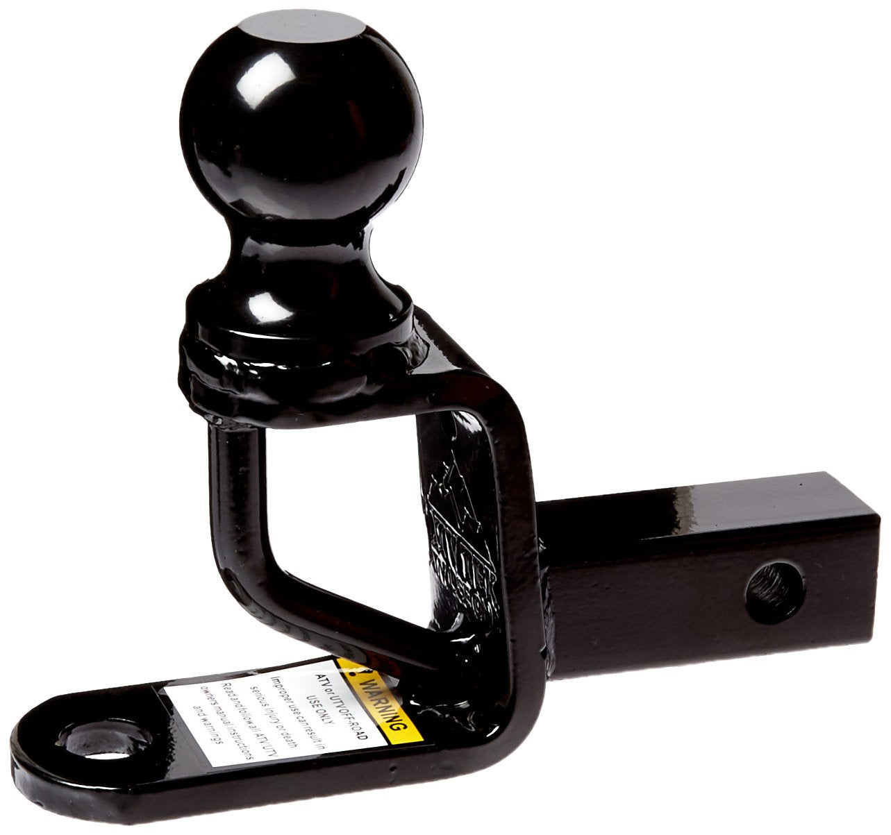 Atv Tek, Tmp1 Trio Hd 1.25 Inches Multi-Purpose Hitch With Ball Mount, Heavy-Duty Tow Hitch