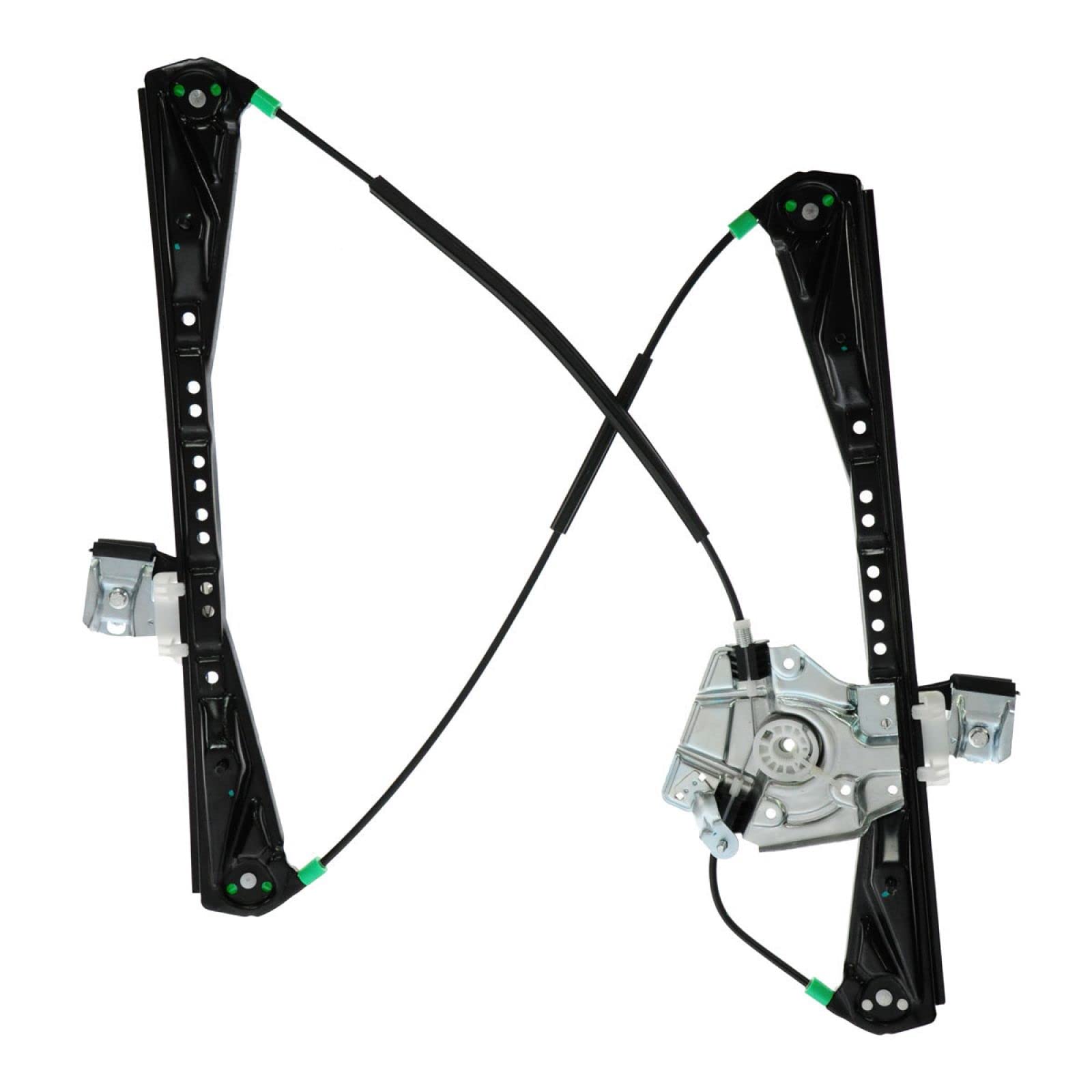 Trq Front Power Window Regulator Set Compatible With 2000-2002 Jaguar S-Type Lincoln Ls