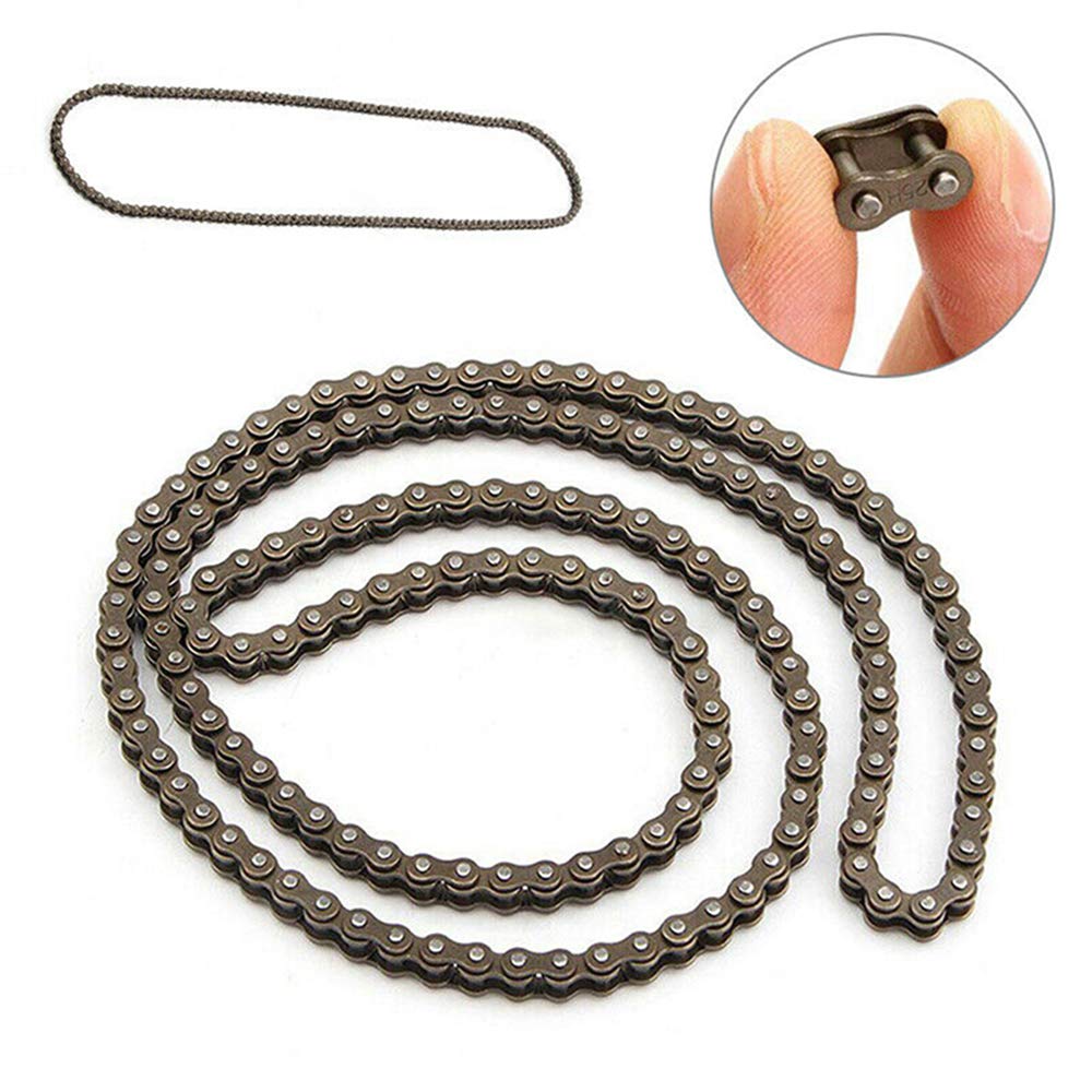 Heris 25H 138 Chain Links For 2 Stroke 47Cc 49Cc Chinese Pocket Bike Mini Bike Dirt Pit Bike Kids Atv Quad Minimoto