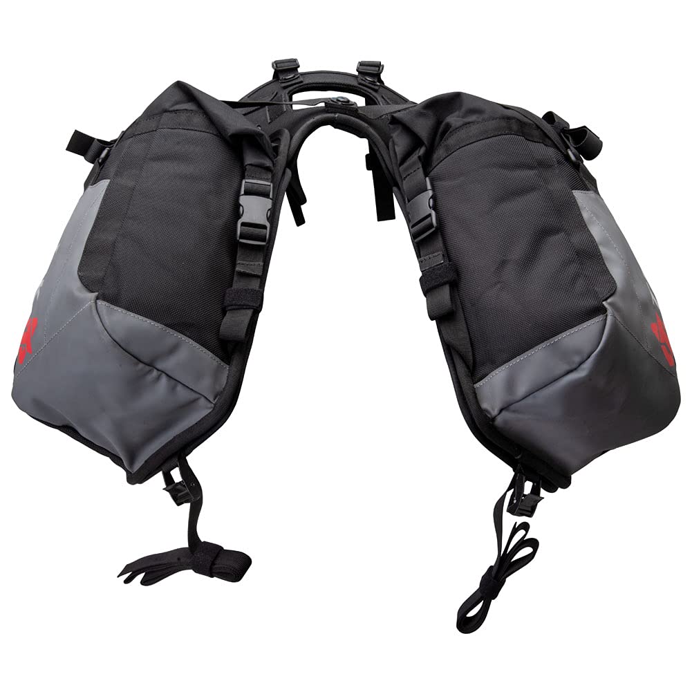 TUSK Excursion Rackless Luggage System Base Standard, Black/Grey, Nylon, Model TE01