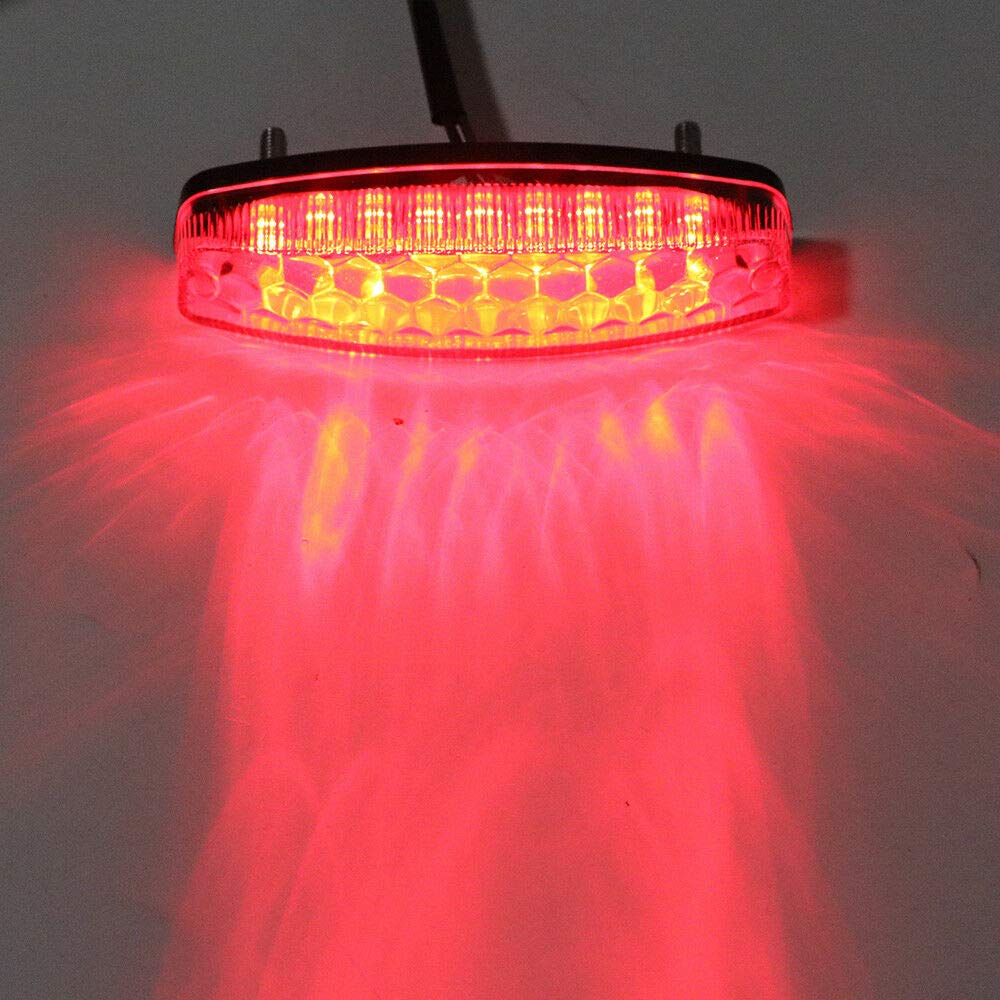 Harifoger Led Rear Tail Brake Lights For 50Cc 70 Cc 90Cc 110Cc 125Cc 150Cc 4 Wheeler Taotao Sunl Jcl Kazuma Coolster Roketa Chin