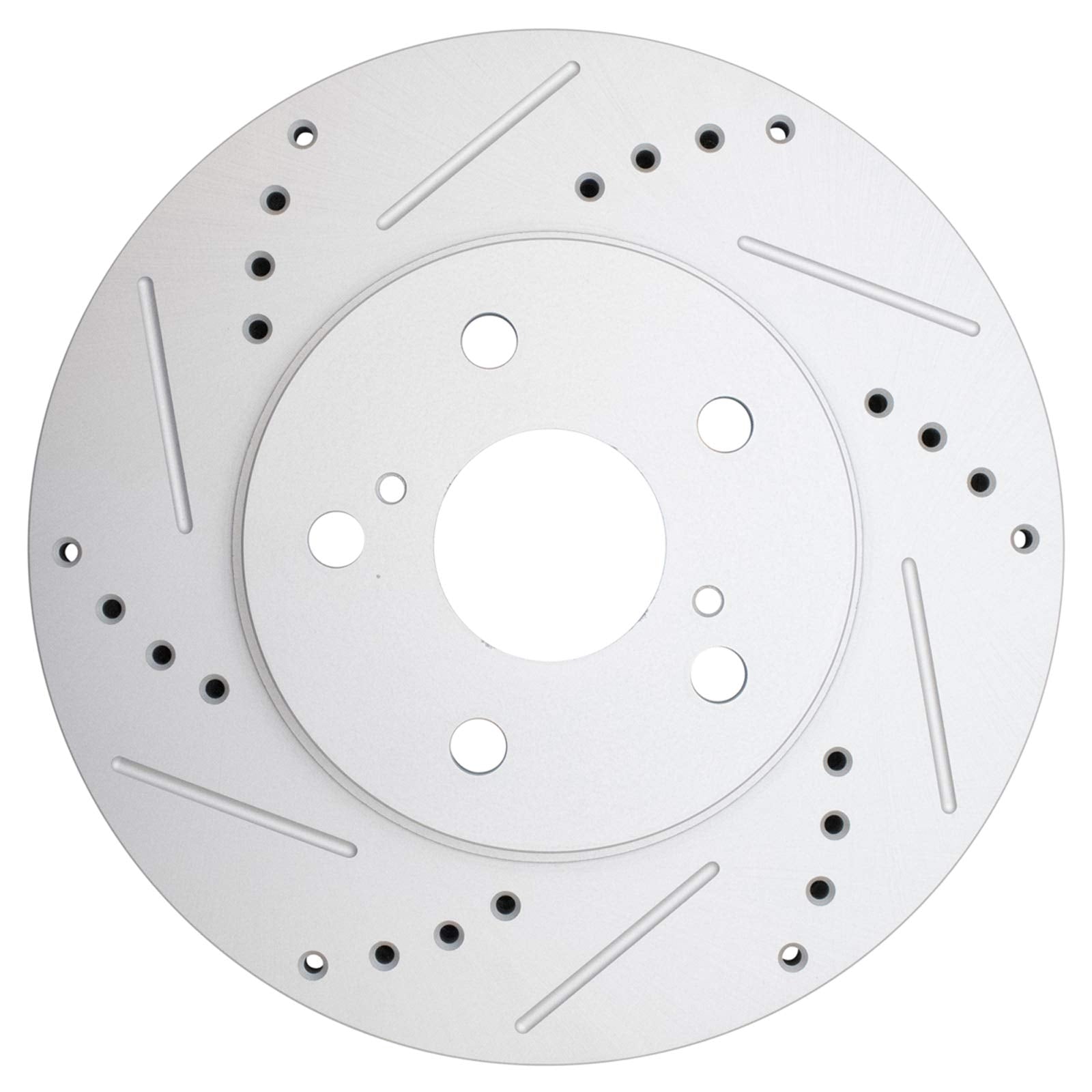 Trq Front Performance Brake Rotor Drilled Slotted Pair Set For 2005-2007 Avalon / 2002-2006 Camry / 2003 Es300 / 2004-2006 Es330