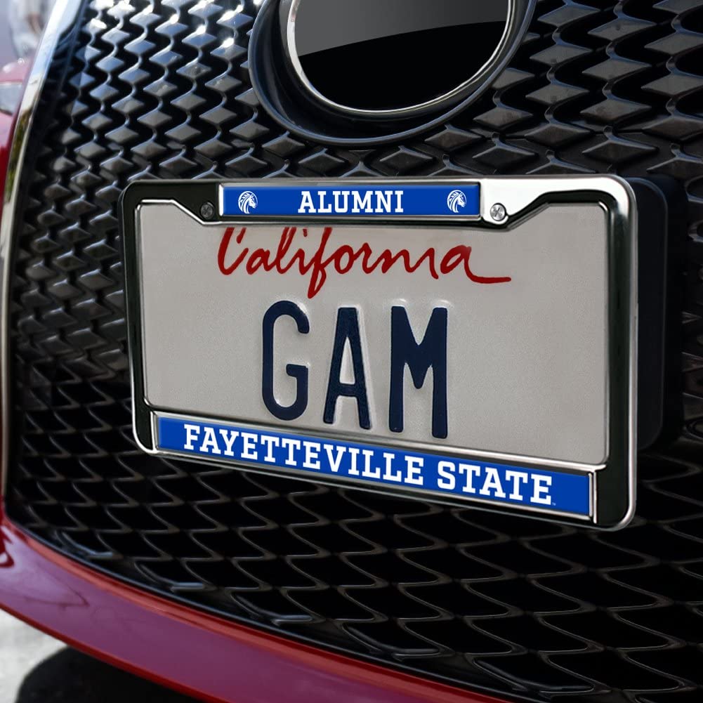 GRAPHICS & MORE Fayetteville State University Alumni Metal License Plate Frame - Full Size, One Size