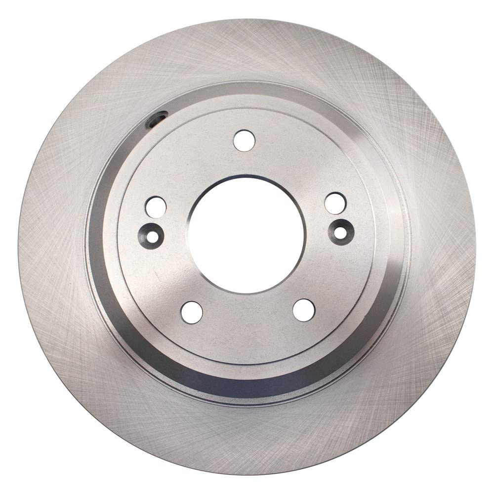 Trq Rear Brake Rotors Set Solid Compatible With 2017-2019 Genesis G80 2009-2016 Hyundai 2016-2017 Kia K900