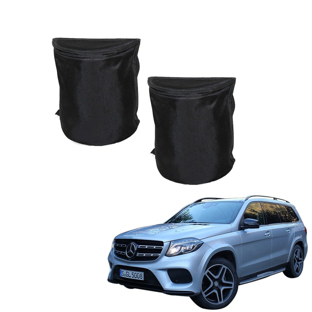 Kozdiko Semi Cylindrical Car Dustbin Set of 2 Pcs for GLSClass