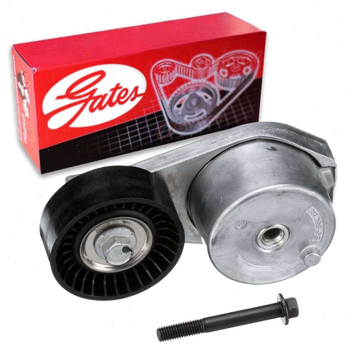 Gates AC DriveAlign Drive Belt Tensioner Assembly compatible with Ford F-150 5.0L V8 2014-2020