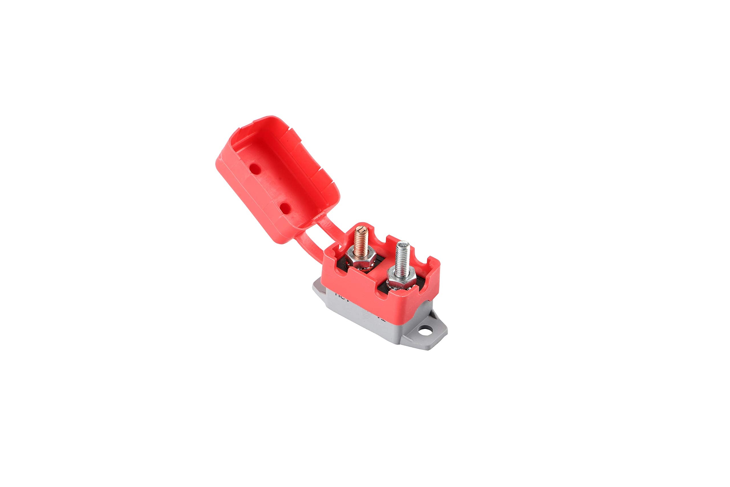 GLOSO E518 Stud Type Circuit Breakers, Lengthwise Bracket, Auto Reset (T1) - 1 Pack (25A)